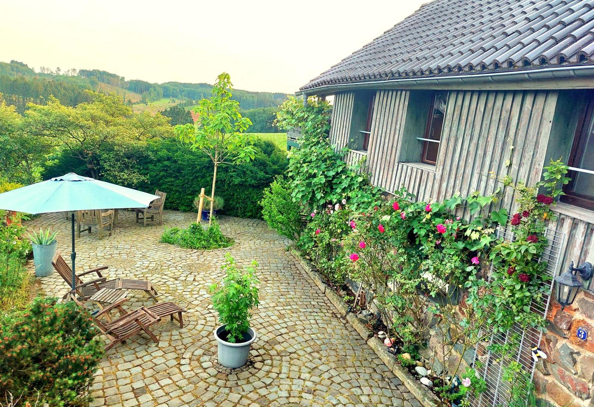 Kleines Haus Mitten In Der Natur Mit Eigener Terrasse Und Sonnenbalkon Halver المظهر الخارجي الصورة